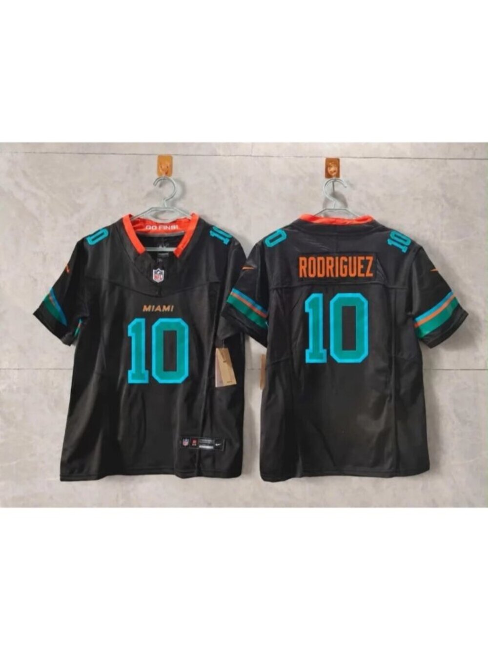 Jacob Rodriguez Black Vapor Jersey Stitched